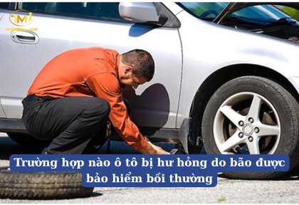 Trường hợp nào ô tô bị hư hỏng do bão được bảo hiểm bồi thường (Ảnh minh họa)