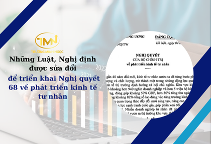 Những Luật, Nghị định nào sẽ được sửa đổi để triển khai Nghị quyết 68 về phát triển kinh tế tư nhân (Ảnh minh họa)