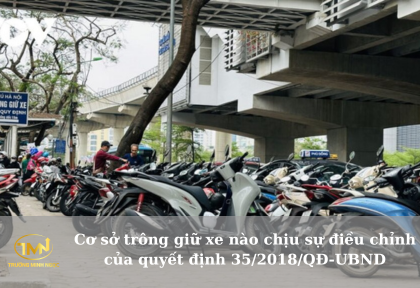 Cơ sở trông giữ xe nào chịu sự điều chỉnh của quyết định 35/2018/QĐ-UBND (Ảnh minh họa)