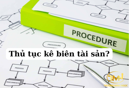Thủ tục kê biên tài sản (Ảnh minh họa)