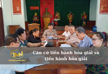 Căn cứ tiến hành hòa giải và tiến hành hòa giải (Ảnh minh họa)