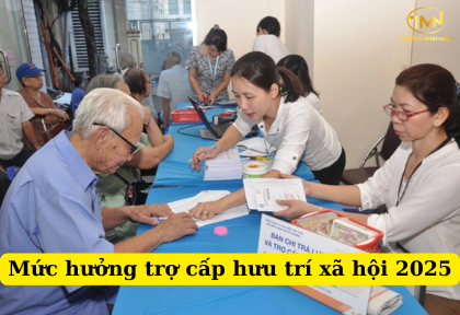 Mức hưởng trợ cấp hưu trí xã hội 2025 (Ảnh minh họa)