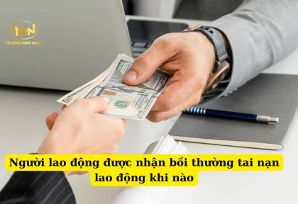 Người lao động được nhận bồi thường tai nạn lao động khi nào (Ảnh minh họa)