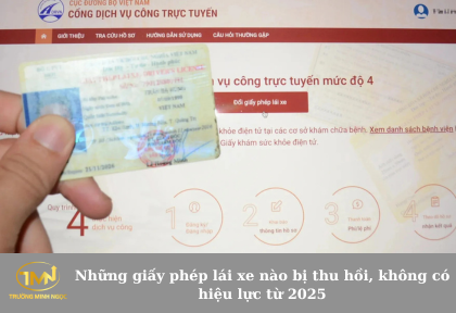 Những giấy phép lái xe nào bị thu hồi, không có hiệu lực từ 2025 (Ảnh minh họa)
