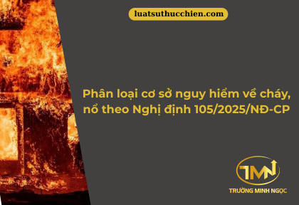 Cơ sở nguy hiểm về cháy nổ được quy định như thế nào (Ảnh minh họa)