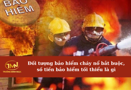 Đối tượng bảo hiểm cháy nổ bắt buộc, số tiền bảo hiểm tối thiểu là gì (Ảnh minh họa)