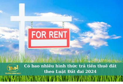 Có bao nhiêu hình thức trả tiền thuê đất theo Luật Đất đai 2024 (Ảnh minh họa)
