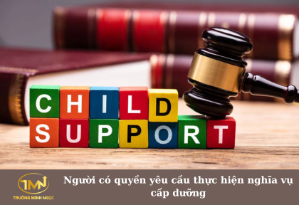 Người có quyền yêu cầu thực hiện nghĩa vụ cấp dưỡng (Ảnh minh họa)