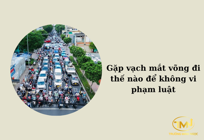 Gặp vạch mắt võng đi thế nào để không vi phạm luật (Ảnh minh họa)