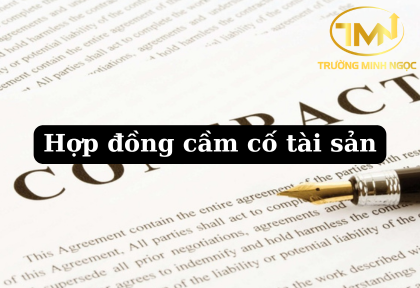 Hợp đồng cầm cố tài sản (Ảnh minh họa)