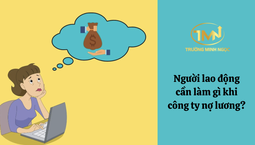 Người lao động cần làm gì khi công ty nợ lương? (Ảnh minh hoạ)
