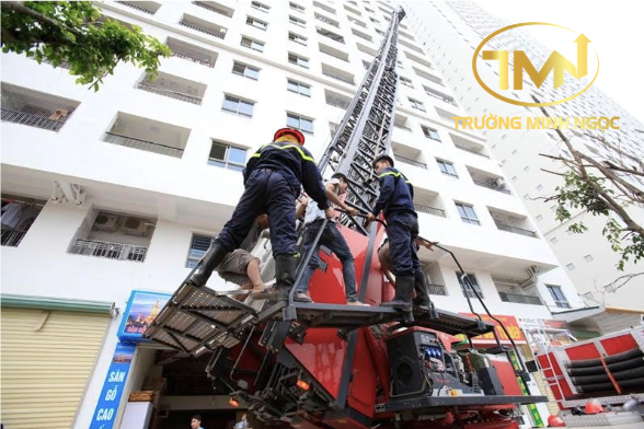 Phòng cháy và chữa cháy đối với khu dân cư năm 2025 cần đáp ứng những điều kiện gì? (Ảnh minh hoạ)