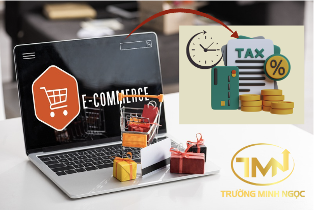 Sàn thương mại điện tử nộp thuế cho người bán từ ngày 01/01/2025 (Ảnh minh hoạ)