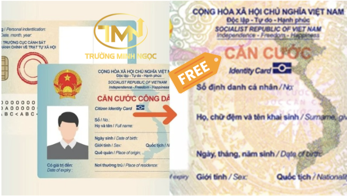 Các trường hợp nào được miễn lệ phí cấp thẻ Căn cước? (Ảnh minh hoạ)