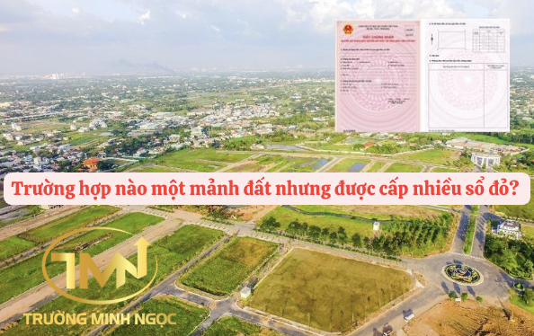 Trường hợp nào một mảnh đất nhưng được cấp nhiều sổ đỏ? (Ảnh minh hoạ)