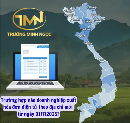 Trường hợp nào doanh nghiệp xuất hóa đơn điện tử theo địa chỉ mới từ ngày 01/7/2025? (Ảnh minh hoạ)