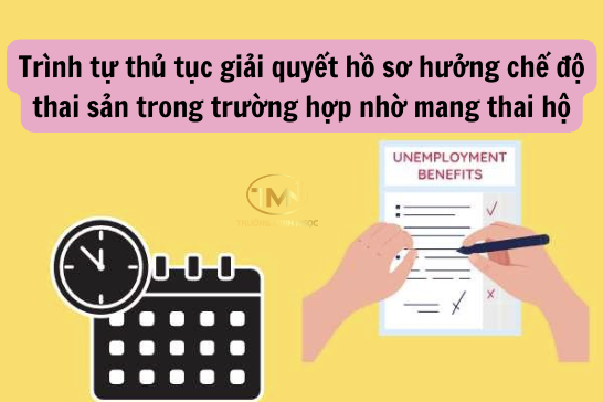 Trình tự thủ tục giải quyết hồ sơ hưởng chế độ thai sản trong trường hợp nhờ mang thai hộ (Ảnh minh hoạ)