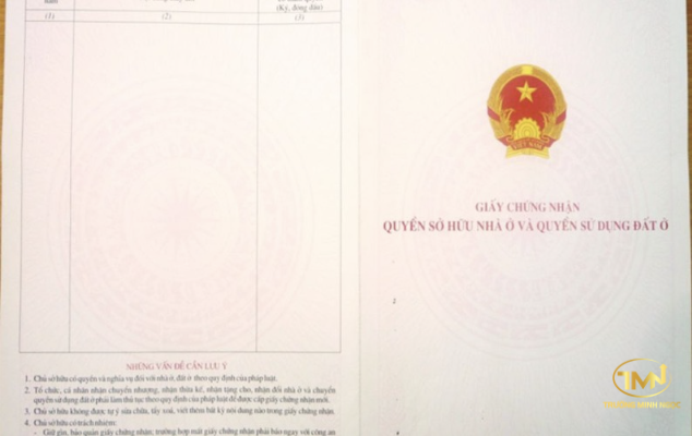 Giấy chứng nhận quyền sở hữu nhà ở và quyền sử dụng đất ở (Ảnh minh hoạ)