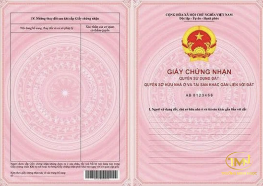 Giấy chứng nhận quyền sử dụng đất, quyền sở hữu nhà ở và tài sản khác gắn liền với đất (Ảnh minh hoạ)