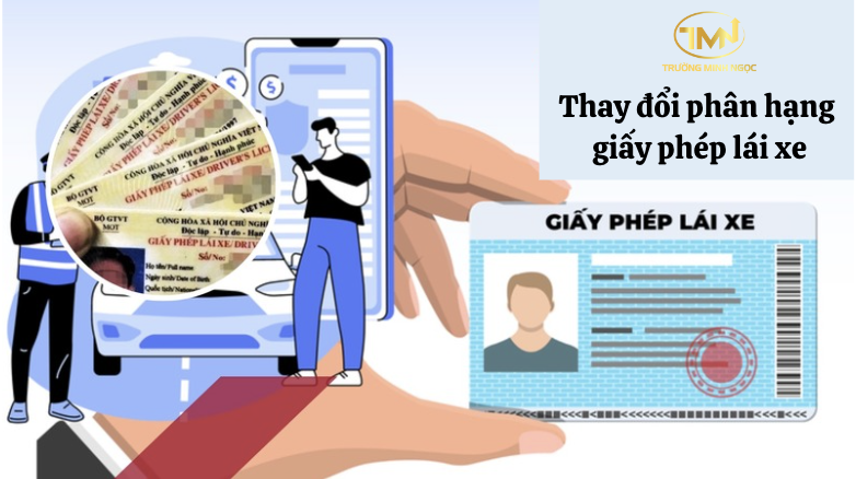 Thay đổi phân hạng giấy phép lái xe (Ảnh minh hoạ)