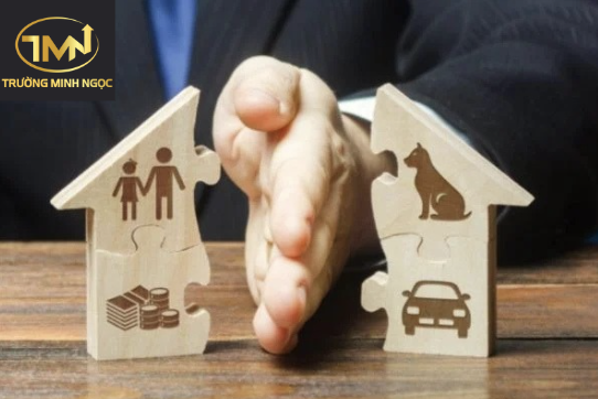Nguyên tắc tài sản chung của vợ chồng được chia bằng hiện vật (Ảnh minh hoạ)