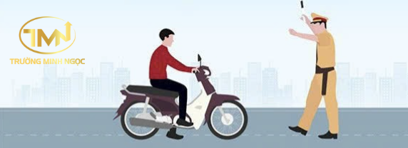 Mức xử phạt vi phạm giao thông đối với mô tô, xe gắn máy (Ảnh minh hoạ)